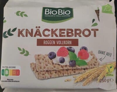 Bio-Knäckebrot - Roggen Vollkorn