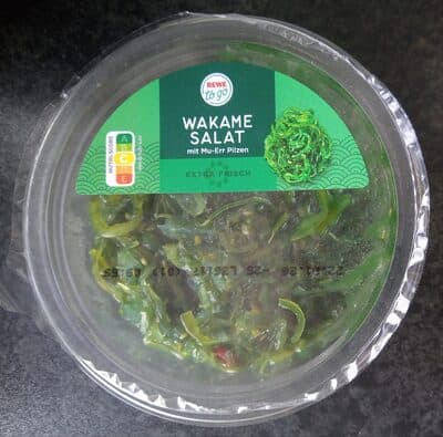 Wakame Salat mit Mu-Err Pilzen