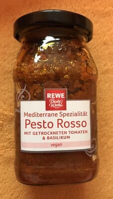 Pesto Rosso mit getrockneten Tomaten & Basilikum