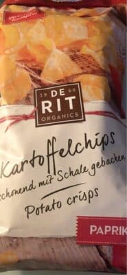 De Rit Kartoffelchips Paprika,125 GR Packung