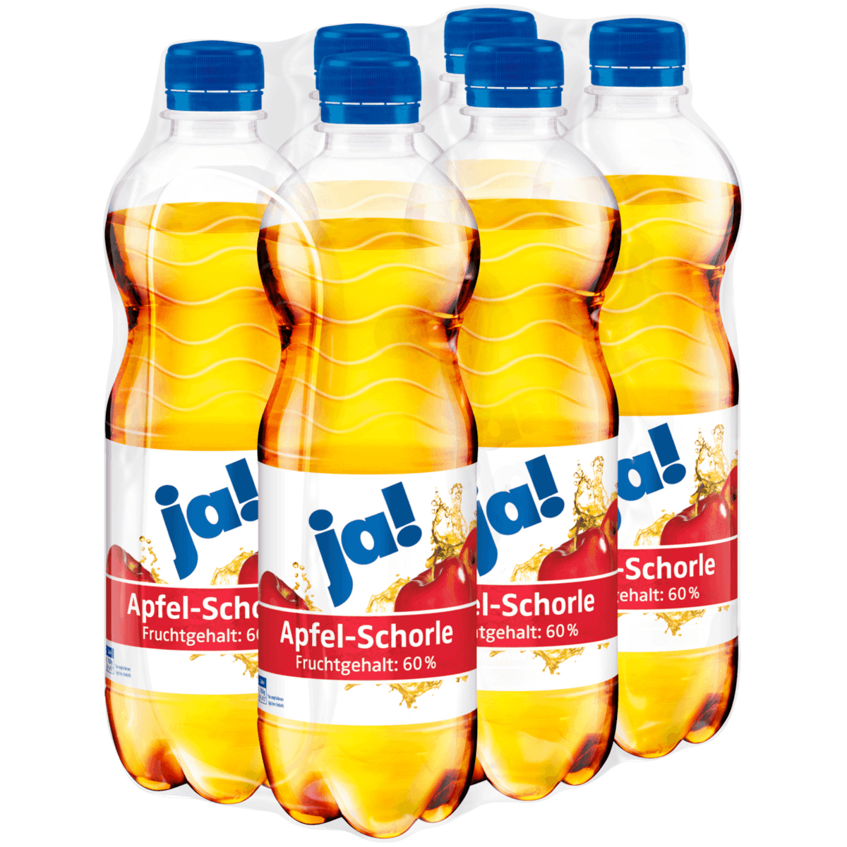 ja! Apfelschorle 6x0,5l