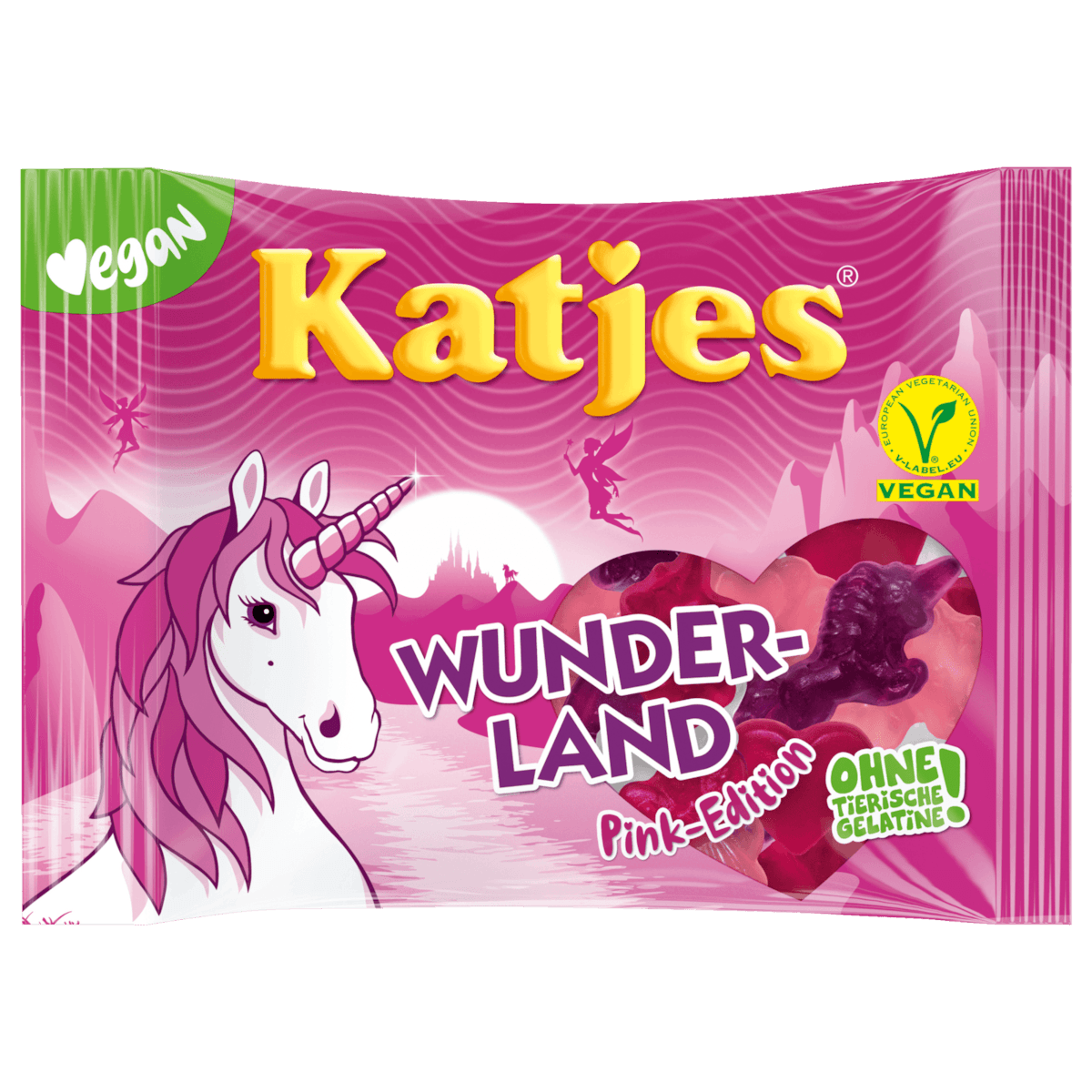 Fruchtgummi Wunderland Pink Edition vegan 200g