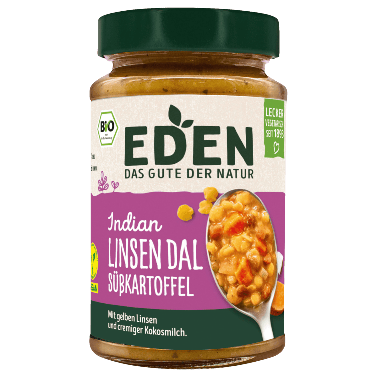 Bio Indian Linsen Dal Süßkartoffel vegan 400g