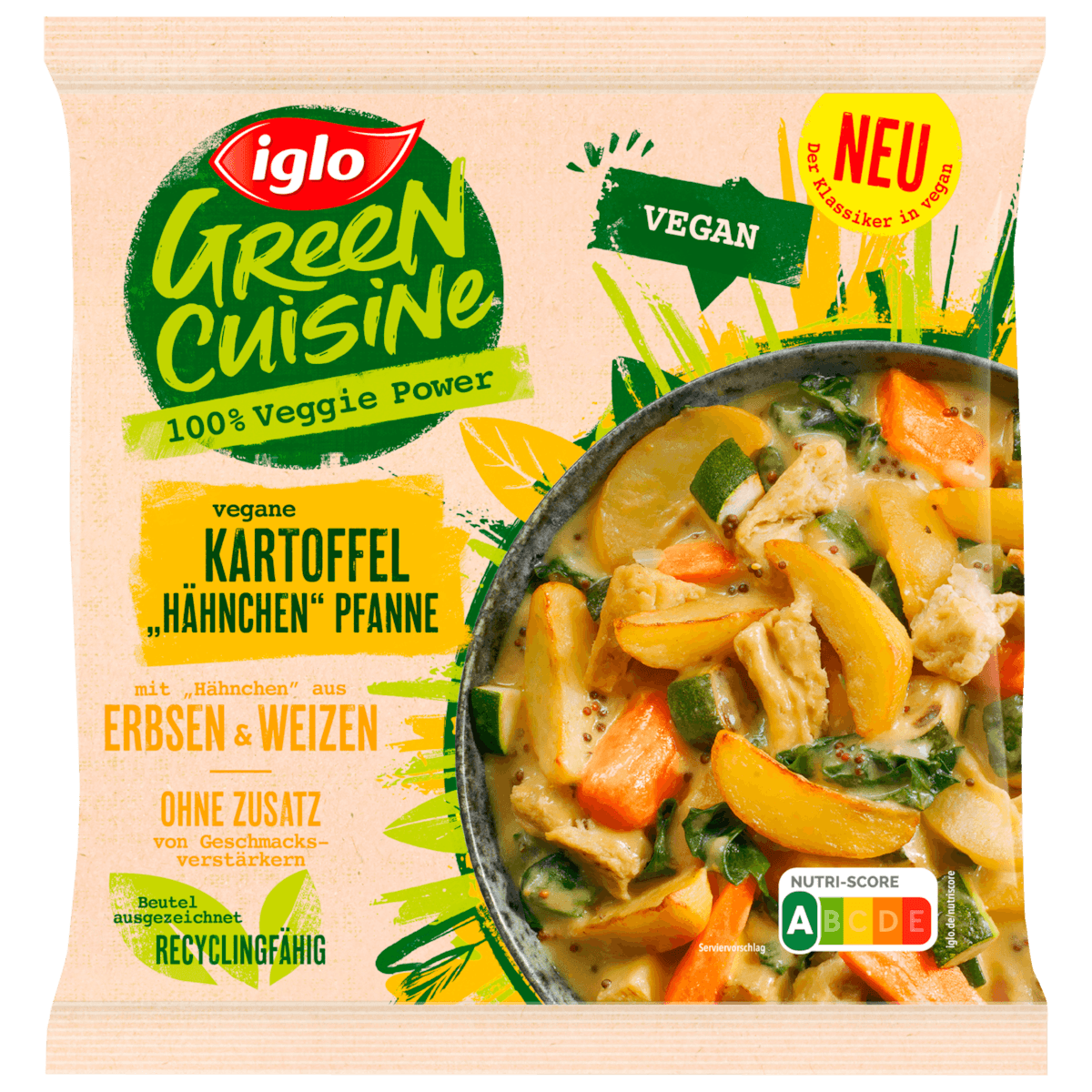 Green Cuisine Kartoffel "Hähnchen" Pfanne vegan 400g