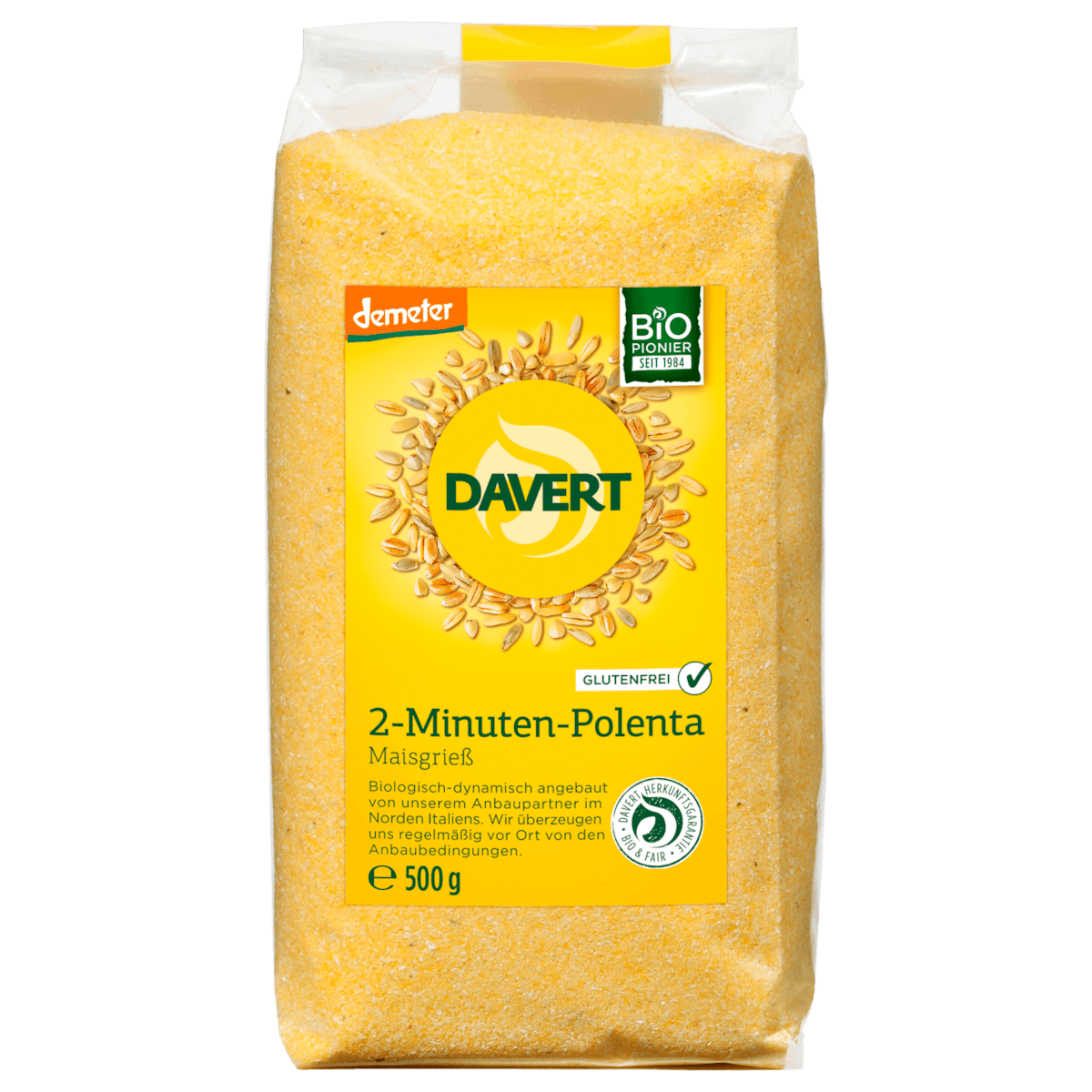 Bio 2-Minuten-Polenta Maisgrieß 500g