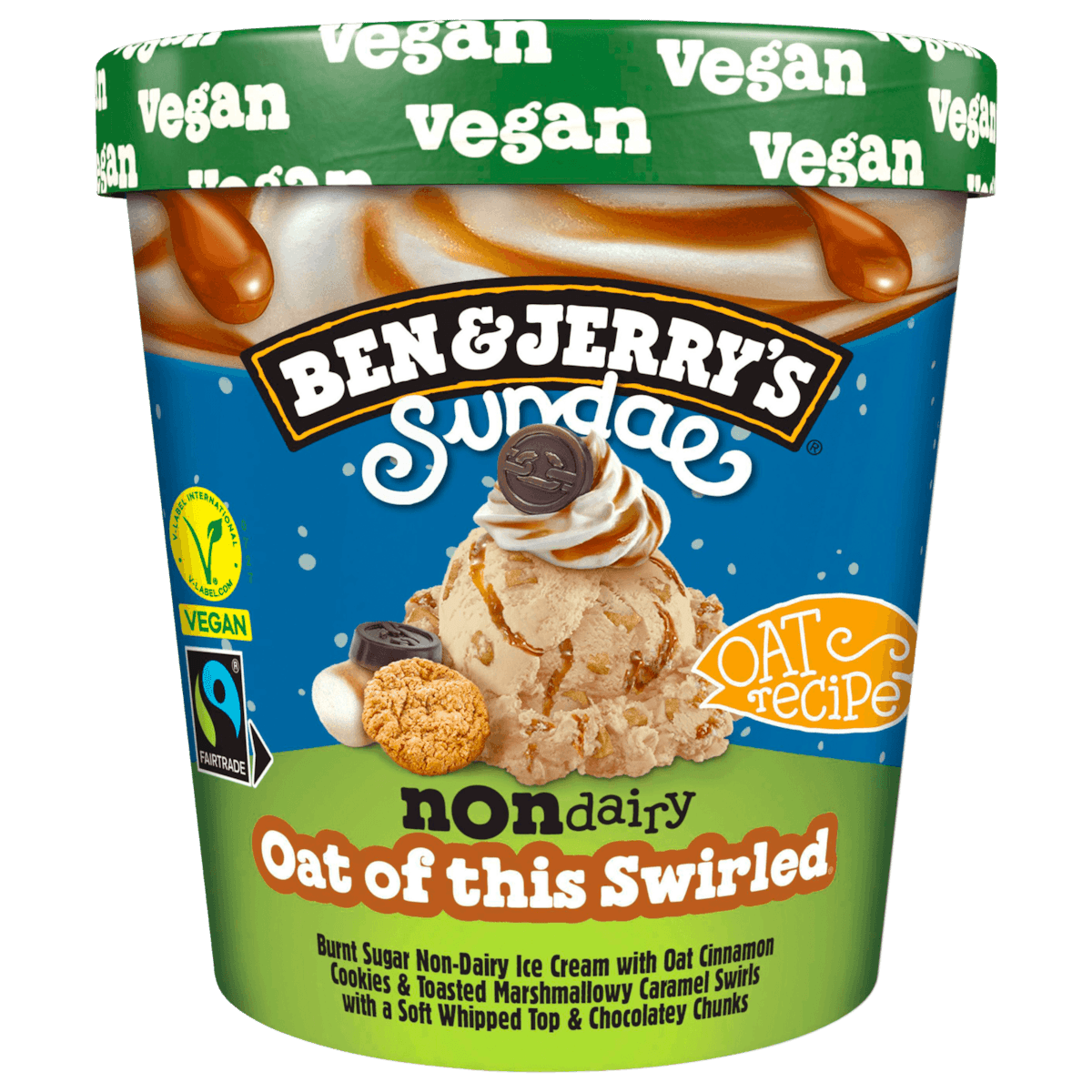 Sundae Oat of this Swirled vegan 427ml