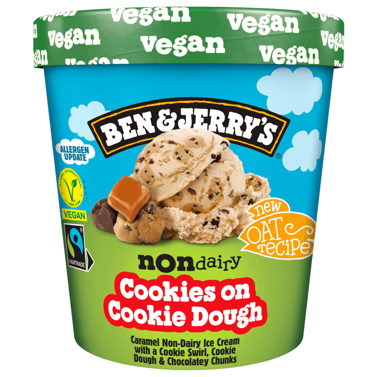 Eis Cookies on Cookie Dough Vegan 465ml
