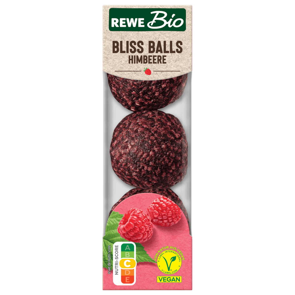 Bliss Balls Himbeere vegan 60g